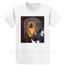 Load image into Gallery viewer, Hentai Jesus Japanese anime T Shirt Sunlight New Fashion Tee Shirt Summer Style Customized Over Size S-5XL Shirt