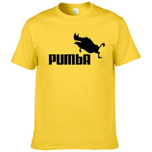 Load image into Gallery viewer, 2016 funny tee cute t shirts homme Pumba men casual short sleeves cotton tops cool tshirt summer jersey costume t-shirt #062