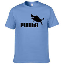 Load image into Gallery viewer, 2016 funny tee cute t shirts homme Pumba men casual short sleeves cotton tops cool tshirt summer jersey costume t-shirt #062