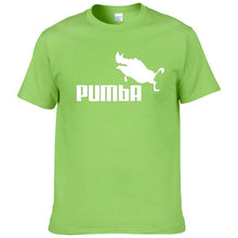 Load image into Gallery viewer, 2016 funny tee cute t shirts homme Pumba men casual short sleeves cotton tops cool tshirt summer jersey costume t-shirt #062