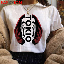 Load image into Gallery viewer, Money Heist The House of Paper Print Tshirts Men La Casa De Papel Harajuku T-shirt Summer Bella Ciao T Shirt Cool Top Tees Male