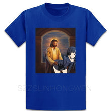 Load image into Gallery viewer, Hentai Jesus Japanese anime T Shirt Sunlight New Fashion Tee Shirt Summer Style Customized Over Size S-5XL Shirt
