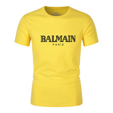 Load image into Gallery viewer, Mens T Shirt  Fit Crew High-quality Neck T-shirt Men Short Sleeve Shirt Casual tshirt size S-2XL Tee Tops Short Shirt
