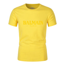Load image into Gallery viewer, Mens T Shirt  Fit Crew High-quality Neck T-shirt Men Short Sleeve Shirt Casual tshirt size S-2XL Tee Tops Short Shirt
