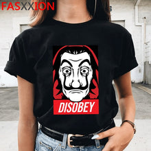 Load image into Gallery viewer, Money Heist The House of Paper Print Tshirts Men La Casa De Papel Harajuku T-shirt Summer Bella Ciao T Shirt Cool Top Tees Male
