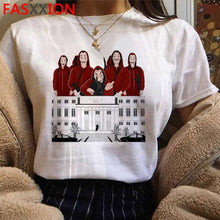 Load image into Gallery viewer, Money Heist The House of Paper Print Tshirts Men La Casa De Papel Harajuku T-shirt Summer Bella Ciao T Shirt Cool Top Tees Male
